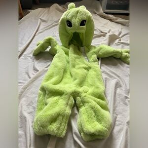 Pottery Barn Kids Green Alien Costume 6-12 Months